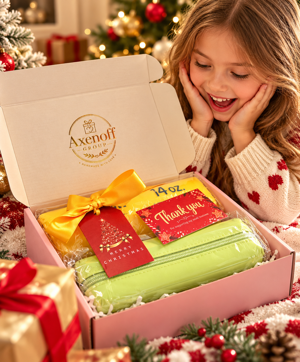14oz Giant Butter Squishy Stick Realistic Soft Squeeze Stress Relief Gift Set