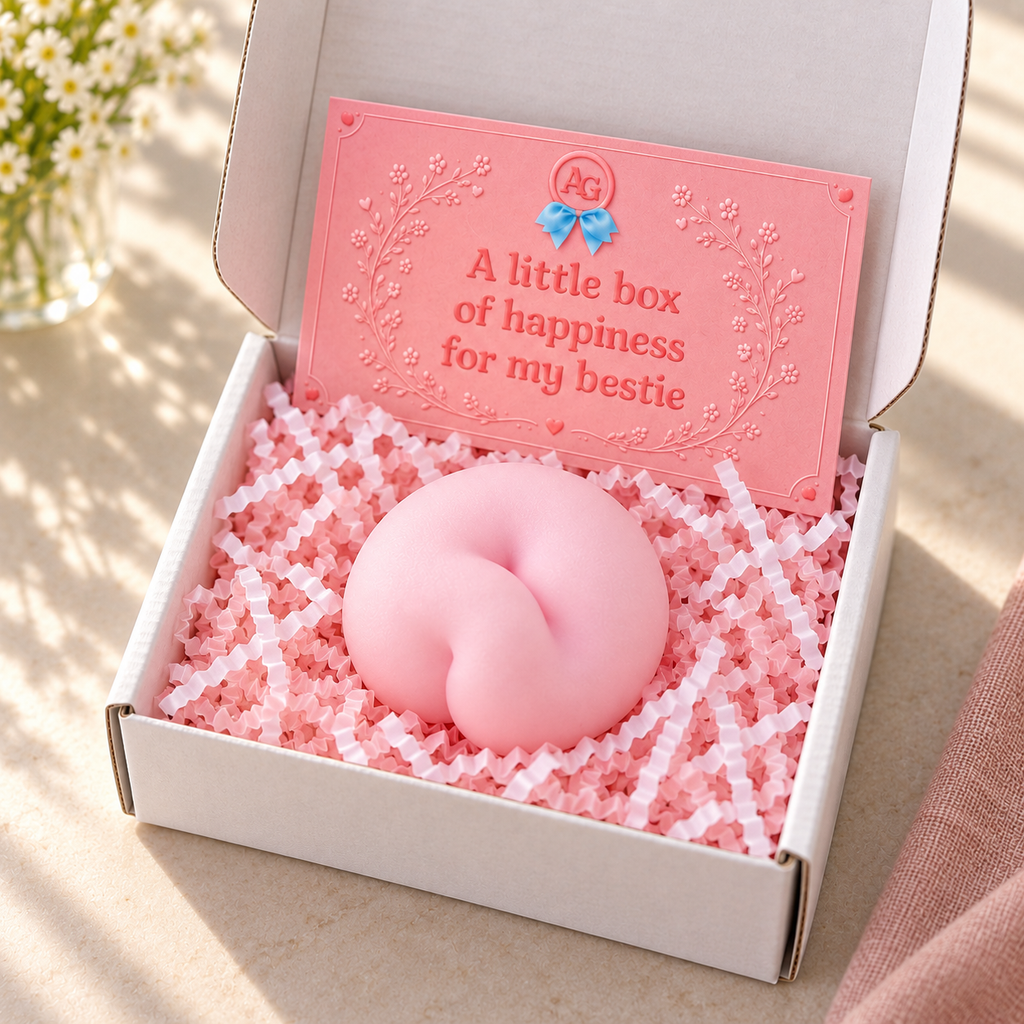 A crunchy, sand-filled stress-relief ball. This soft, tactile toy is designed for stress relief, sensory development, and ASMR-style relaxation. Suitable for adults and teenagers. It produces a satisfying crunchy sound.